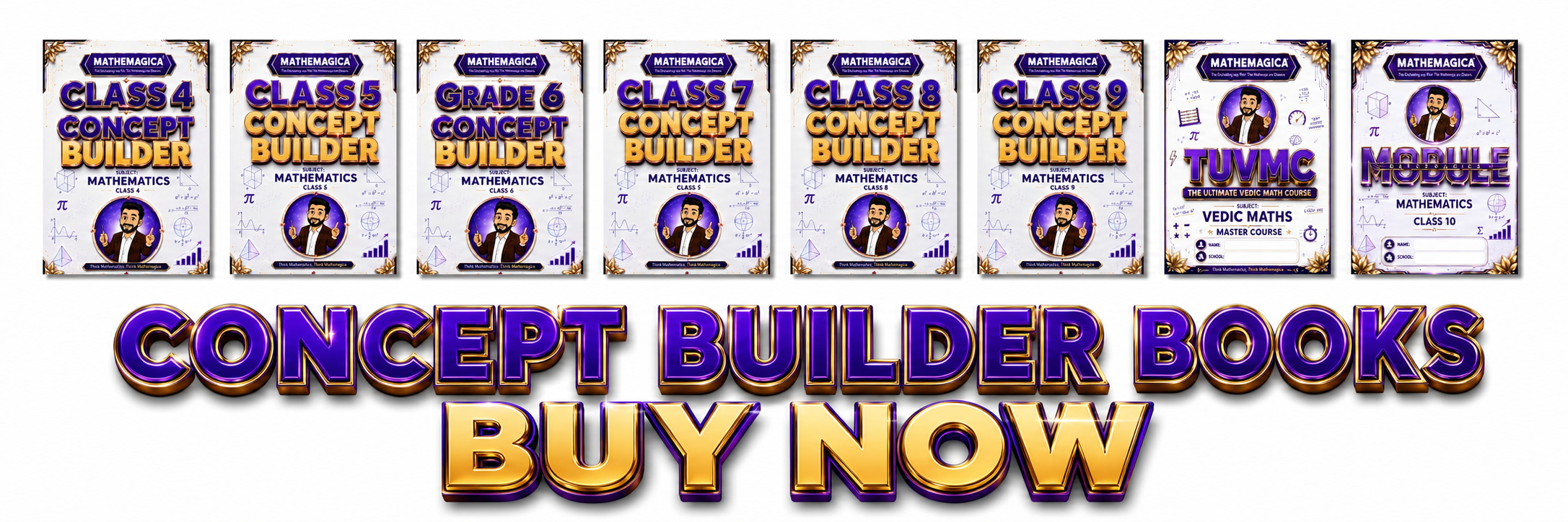 Mathemagica - Concept Builder Books - Buy Now